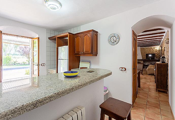 Equipped kitchen . - Villa Can Soler II . (Photo Gallery) }}