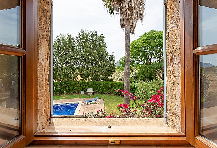 View from bedroom window . - Villa Can Soler I . (Photo Gallery) }}