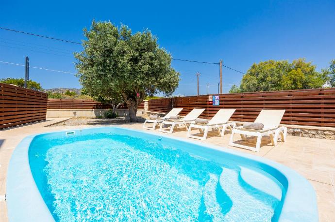 Private pool and terrace . - Villa Dias . (Photo Gallery) }}