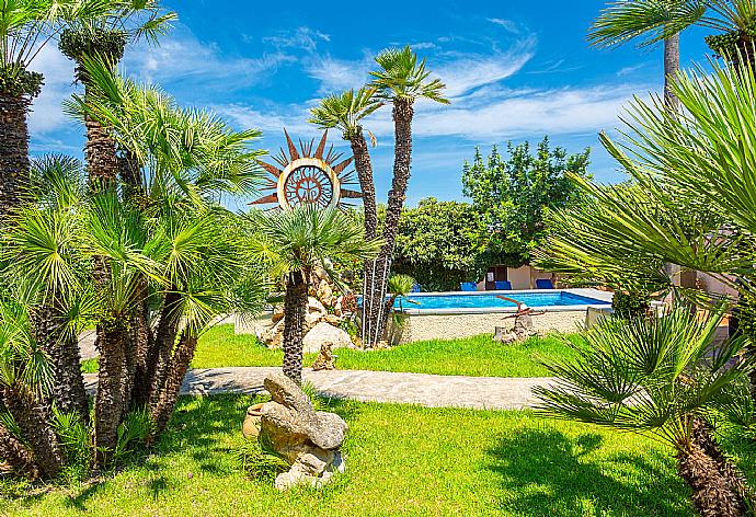 Garden area . - Villa Cortijo 1 . (Galerie de photos) }}