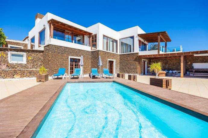 ,Beautiful villa with private pool, terrace, and garden with sea views . - Villa Vista Mar . (Photo Gallery) }}