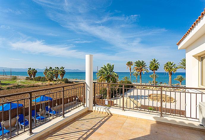 Upper terrace area with sea views . - Villa Seashore One . (Photo Gallery) }}