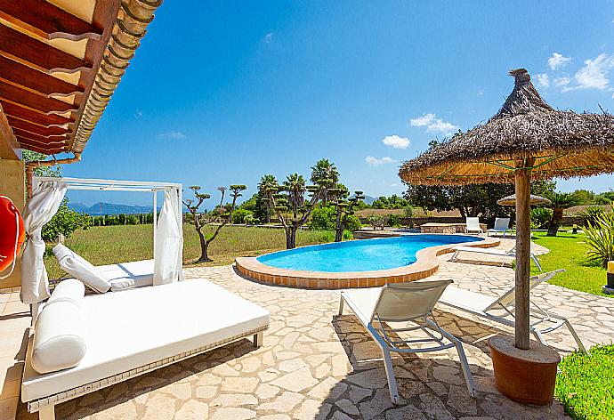 Private pool, terraces, and garden . - Villa Padilla . (Photo Gallery) }}
