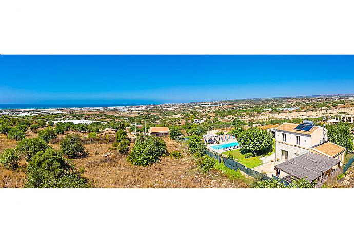 Aerial view of Villa La Mia Sicilia . - Villa La Mia Sicilia . (Photo Gallery) }}