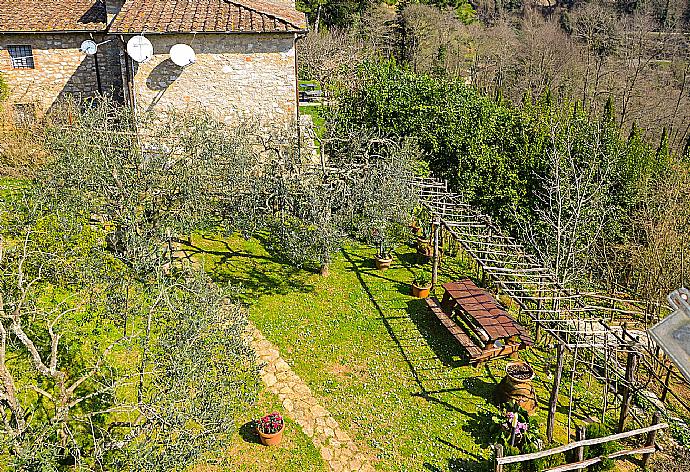 Balcony view . - Villa Casale di Rosa . (Photo Gallery) }}