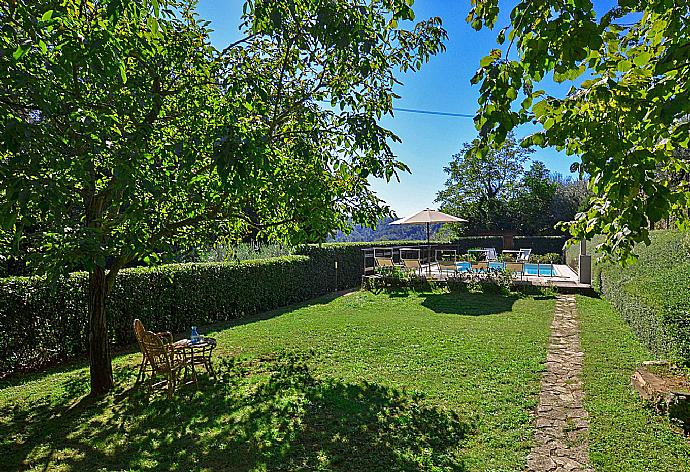 Garden area . - Villa Casale di Rosa . (Galleria fotografica) }}