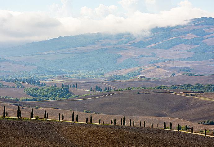 View from villa . - Villa Podere Belvedere . (Fotogalerie) }}