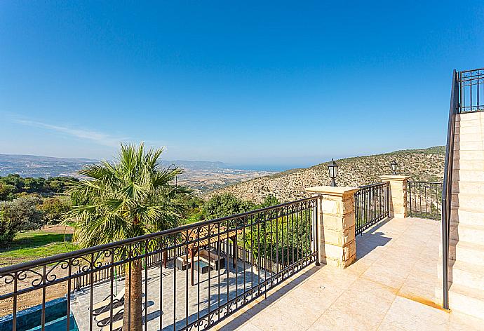 Balcony with panoramic views . - Villa Alexandros Palace . (Photo Gallery) }}