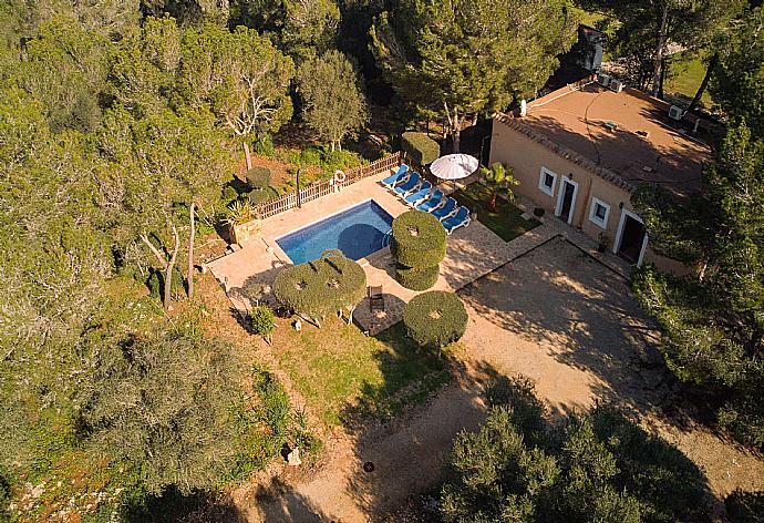 Aerial view of Villa Naveta . - Villa Naveta . (Photo Gallery) }}