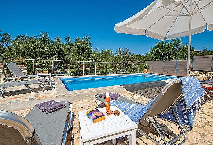 Private pool with outdoor area   . - Villa Constadina . (Photo Gallery) }}