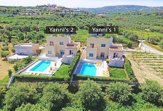 Beautiful villa with private pool, terrace, and lawn . - Yanni Villa 1 . (Fotogalerie) }}