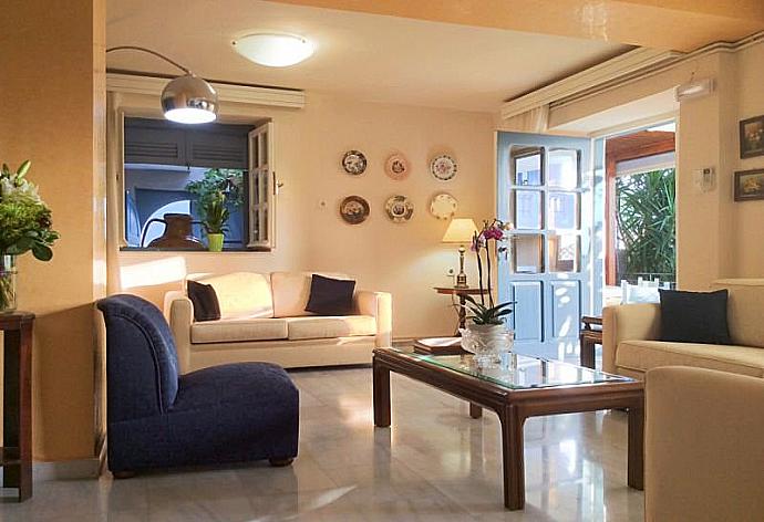 Living room with beautiful furniture  . - Athena Villa . (Photo Gallery) }}