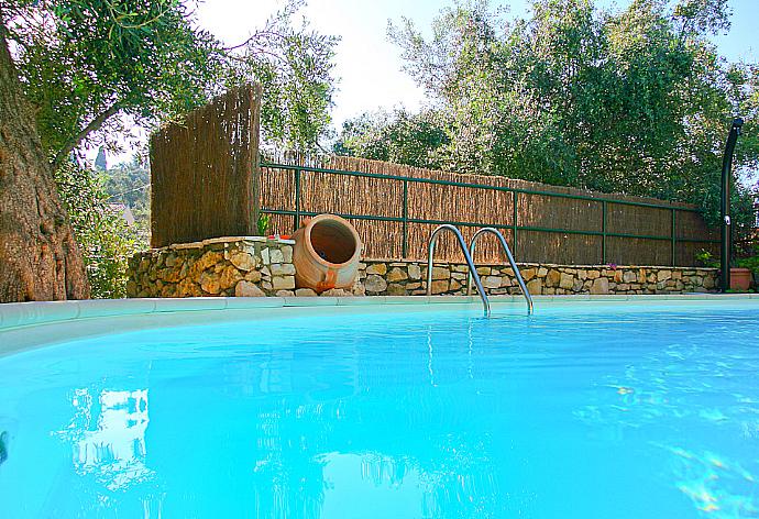 Private swimming pool with terrace area . - Villa Kostas . (Photo Gallery) }}