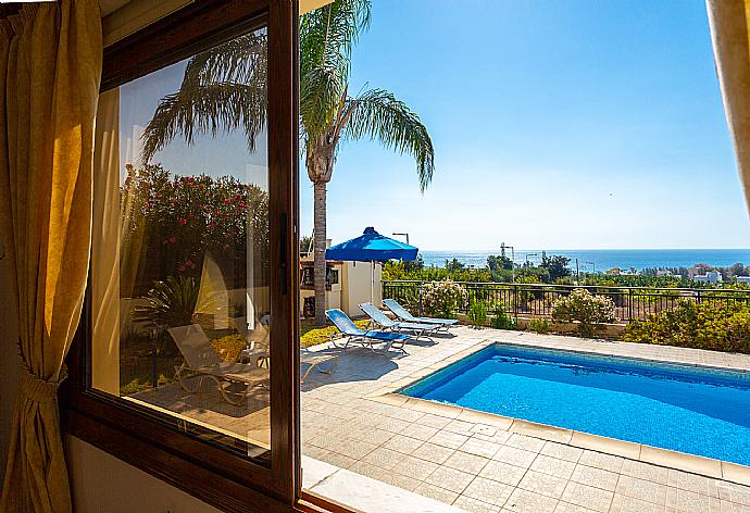 Sea views from living room . - Villa Ellada 2 . (Photo Gallery) }}