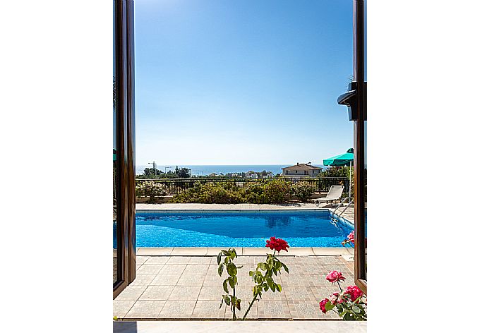 Sea views from bedroom . - Villa Ellada 2 . (Photo Gallery) }}