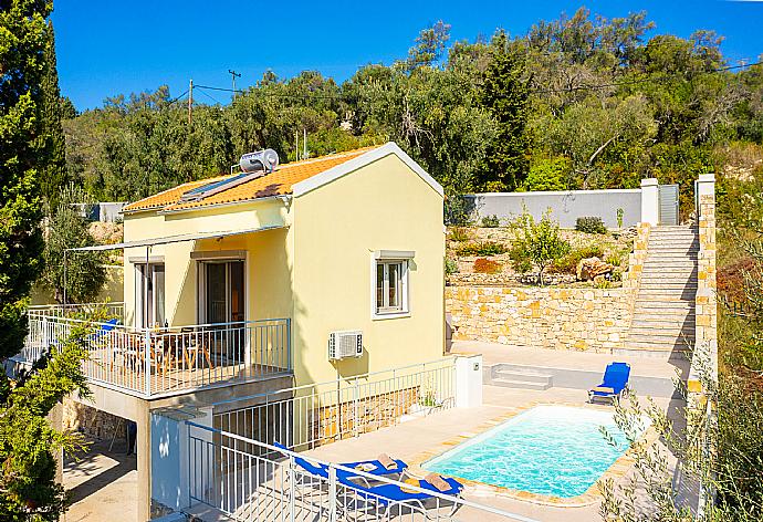 Beautiful villa with private pool and terrace with woodland views . - Villa Ifigeneia . (Photo Gallery) }}