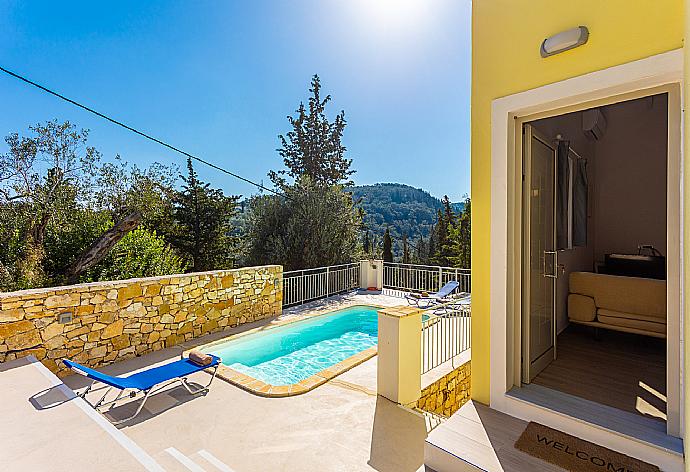 Beautiful villa with private pool and terrace with woodland views . - Villa Ifigeneia . (Photo Gallery) }}