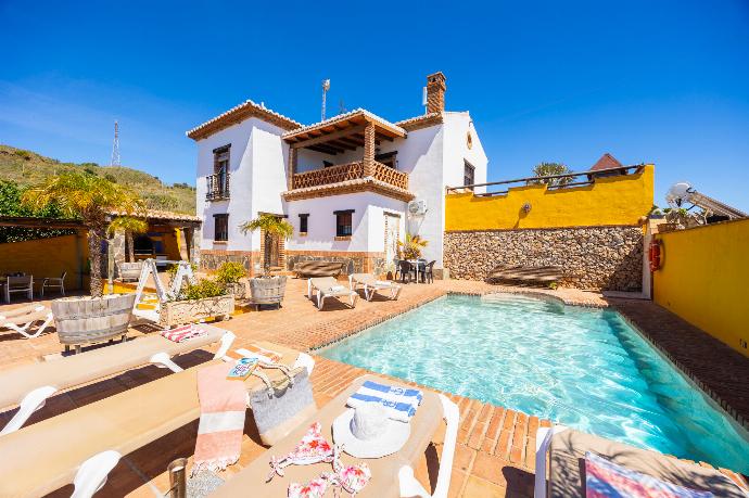 ,Beautiful villa with private pool and terrace with sea views . - Villa Benizan . (Photo Gallery) }}