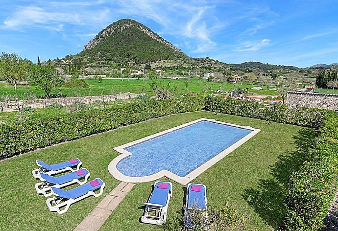 Private pool, terrace, and garden . - Villa La Rafal . (Galería de imágenes) }}