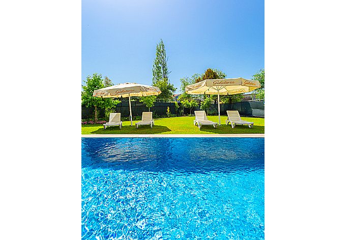 Private pool, terrace, and garden . - Villa Zonkdemir . (Photo Gallery) }}