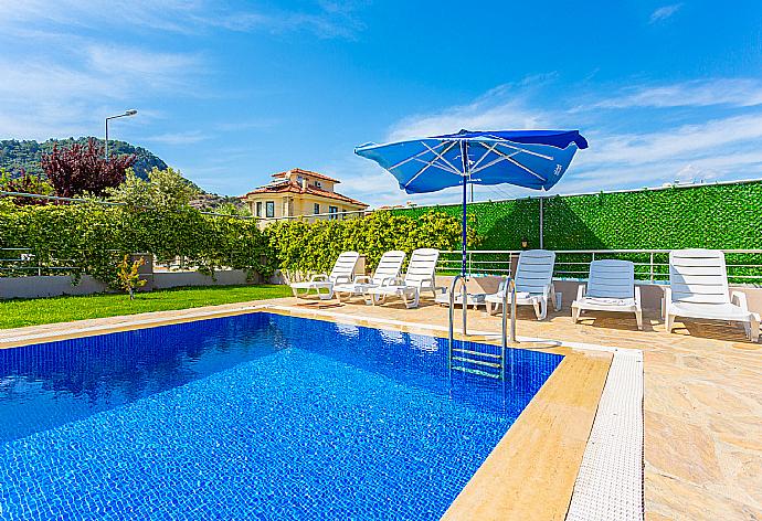 Private pool, terrace, and garden . - Villa Toprak . (Photo Gallery) }}