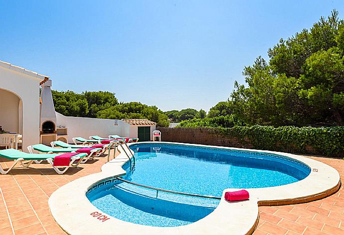 Private pool and terrace . - Eulalia Dos . (Galería de imágenes) }}