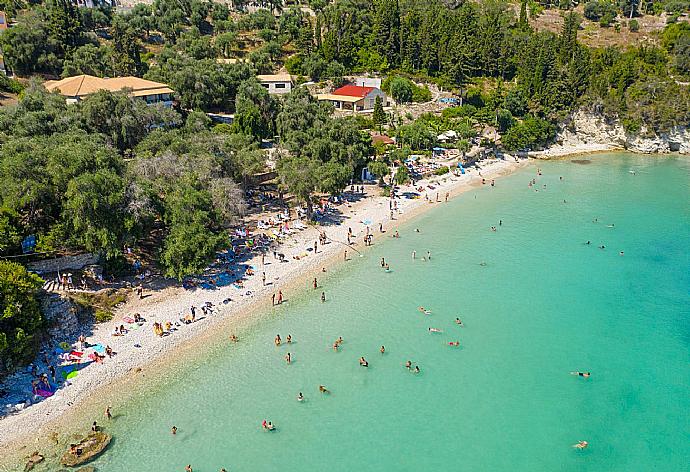 Lakka beach . - Dimitris Cottage . (Galerie de photos) }}