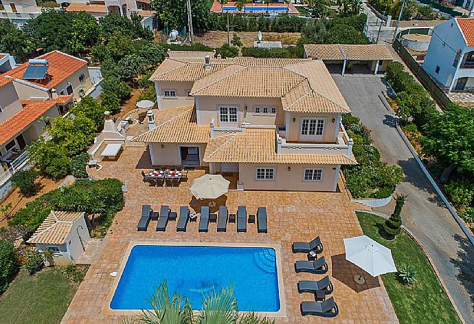 Aerial view of the villa. . - Villa Silves . (Photo Gallery) }}