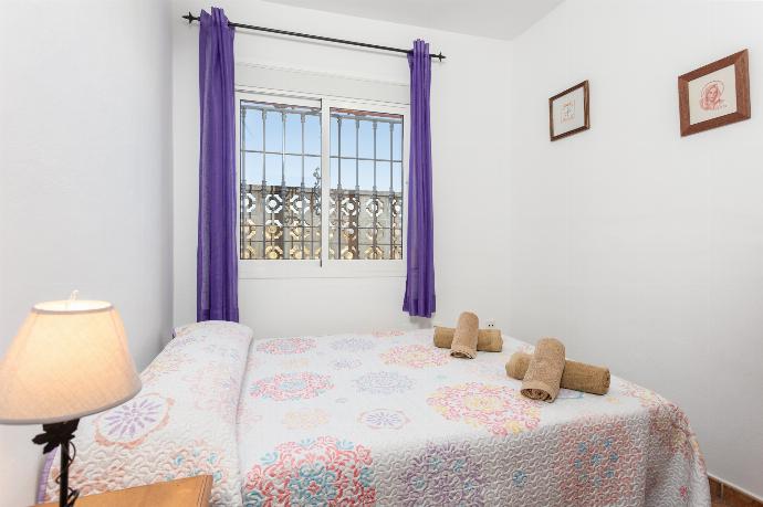 Double bedroom with A/C . - Villa Cortijo Martin . (Photo Gallery) }}