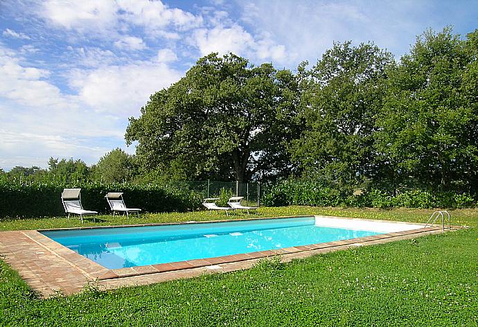 Private pool, terrace, and garden with countryside views  . - Casale Donatelli . (Photo Gallery) }}