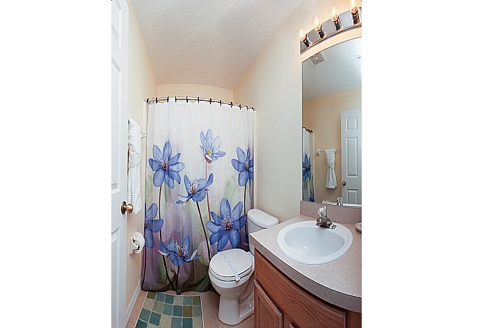 Bathroom with shower. . - Villa Laurels . (Photo Gallery) }}