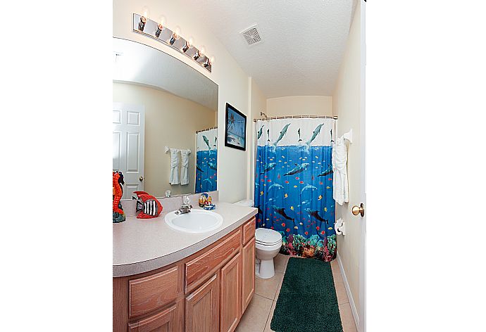 Bathroom with shower. . - Villa Laurels . (Photo Gallery) }}