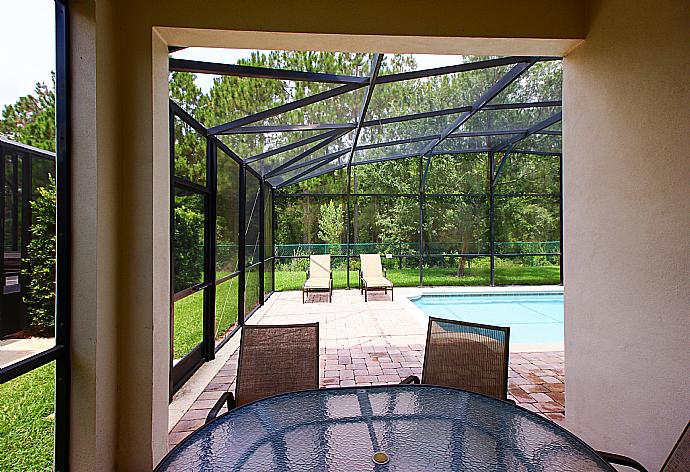 Private pool area with sunbeds. . - Villa Sunnyside . (Photo Gallery) }}