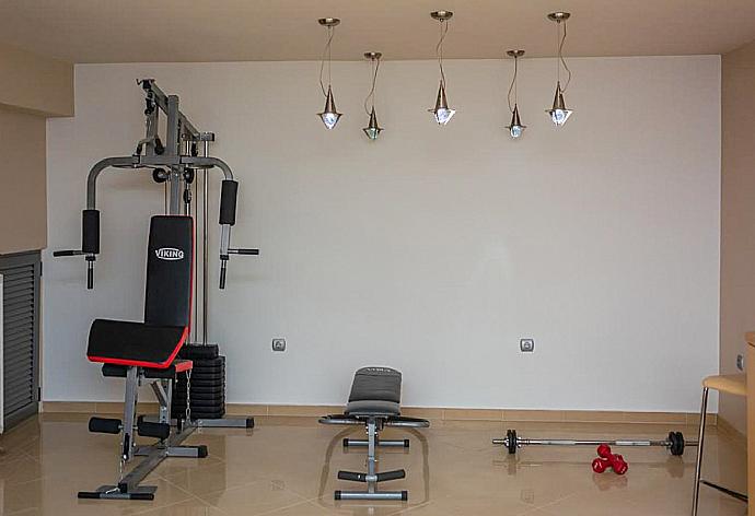 Gym equipment . - Villa Elegio . (Photo Gallery) }}