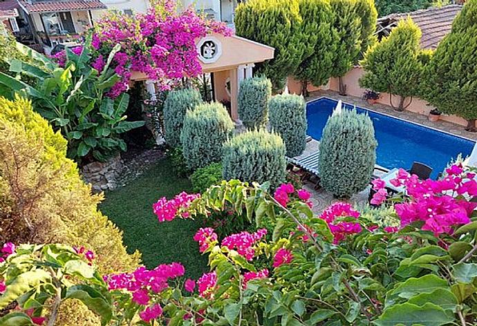 Private tenant garden . - Dalyan Palace . (Fotogalerie) }}