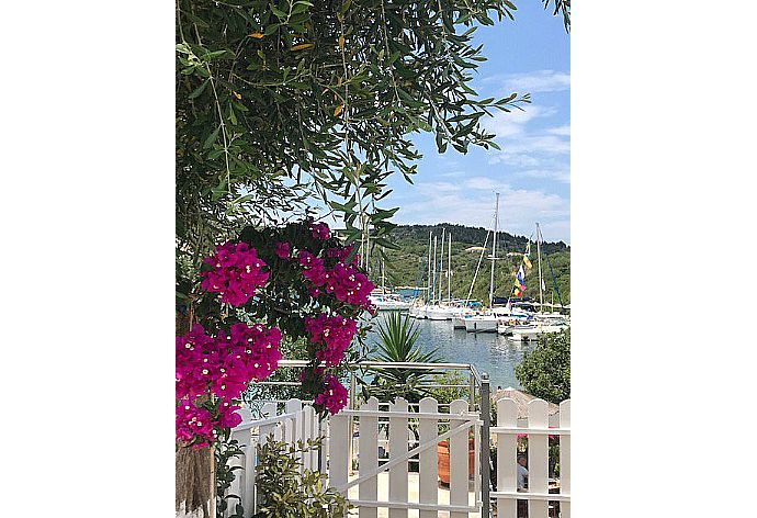 Private terrace with sea view at Mongonissi bay . - Paxos Bay Studio . (Photo Gallery) }}