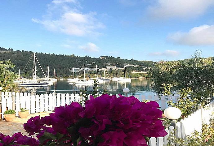 Private terrace with sea view at Mongonissi bay . - Paxos Bay Studio . (Photo Gallery) }}