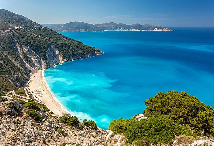 Myrtos Beach . - Villa Ersi . (Галерея фотографий) }}