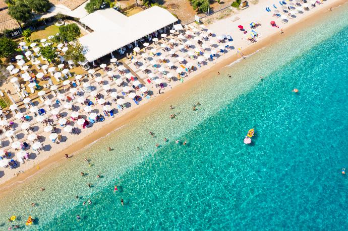 Corfu beach . - Villa Marafen . (Галерея фотографий) }}