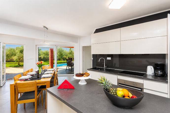 Equipped kitchen . - Villa Krnica . (Photo Gallery) }}