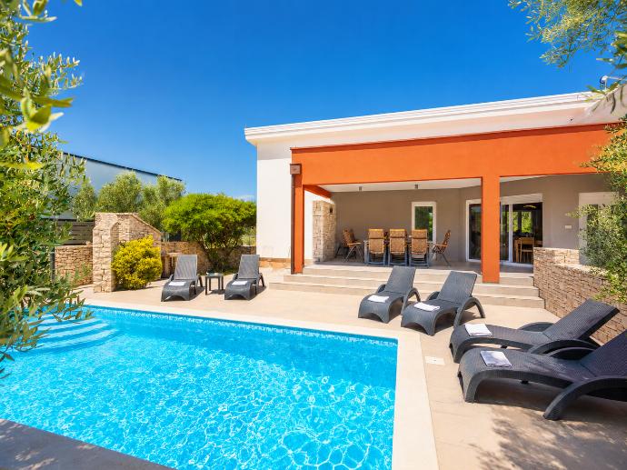Beautiful villa with private pool and terrace . - Villa Krnica . (Photo Gallery) }}