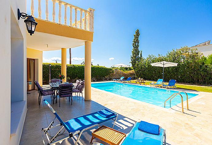 Beautiful villa with private pool and terrace . - Villa Tsikkos Tessera . (Galería de imágenes) }}