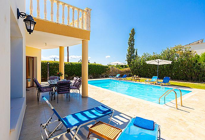 Beautiful villa with private pool and terrace . - Villa Tsikkos Tessera . (Galleria fotografica) }}