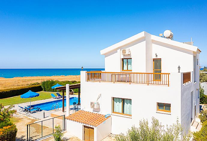 ,Aerial view of Blue Bay Villa Dimitris . - Blue Bay Villa Dimitris . (Photo Gallery) }}