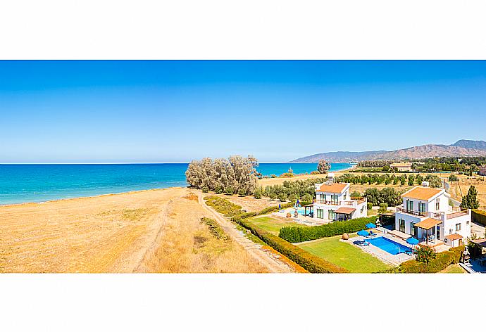 Aerial view of Blue Bay Villa Dimitris . - Blue Bay Villa Dimitris . (Galerie de photos) }}