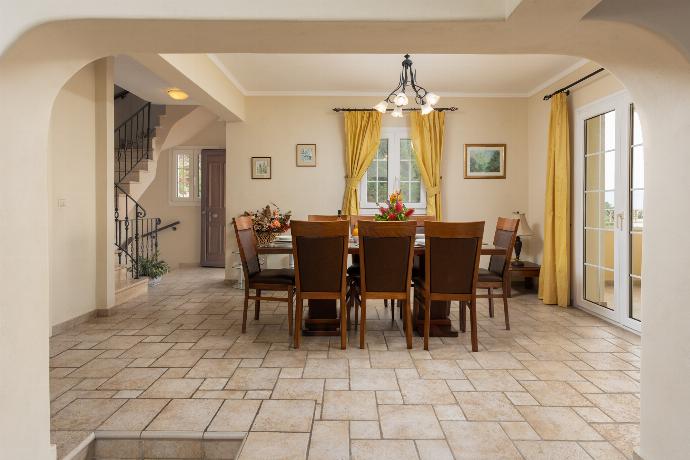 Dining room on first floor with sea views and balcony access . - Ioannas House . (Galleria fotografica) }}