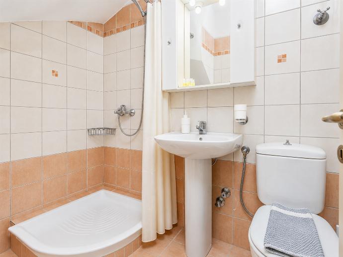 Family bathroom with shower on ground floor . - Ioannas House . (Photo Gallery) }}