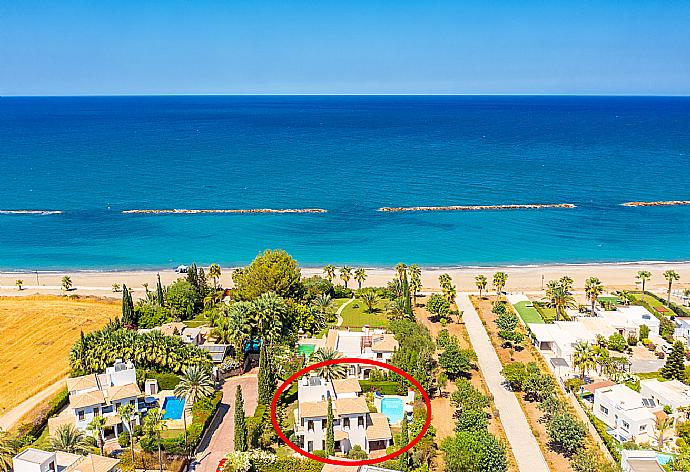 Aerial view showing location of Villa Iliana . - Villa Iliana . (Photo Gallery) }}