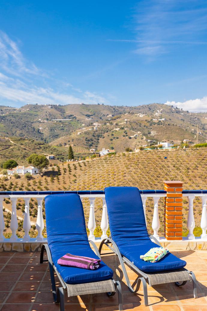 Terrace area with panoramic views . - Villa Ana y Garcia . (Photo Gallery) }}