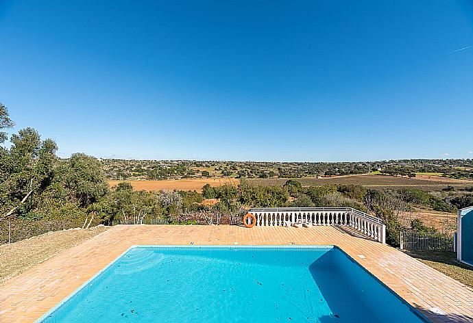 View from the pool . - Villa Gabi . (Photo Gallery) }}